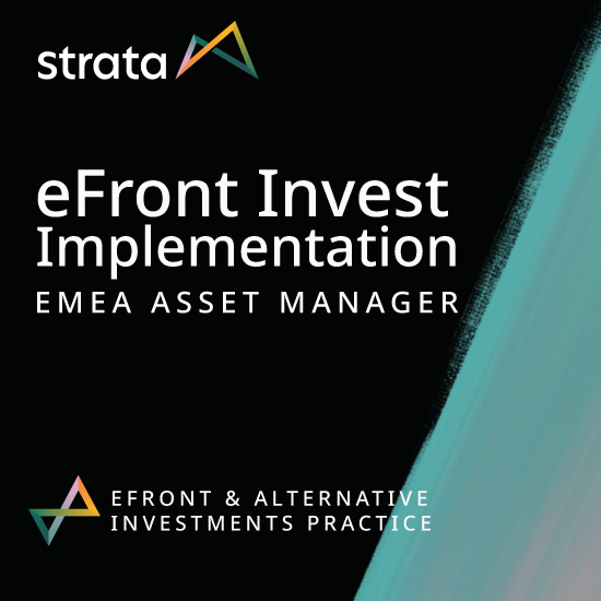 eFront Invest Implementation - Strata