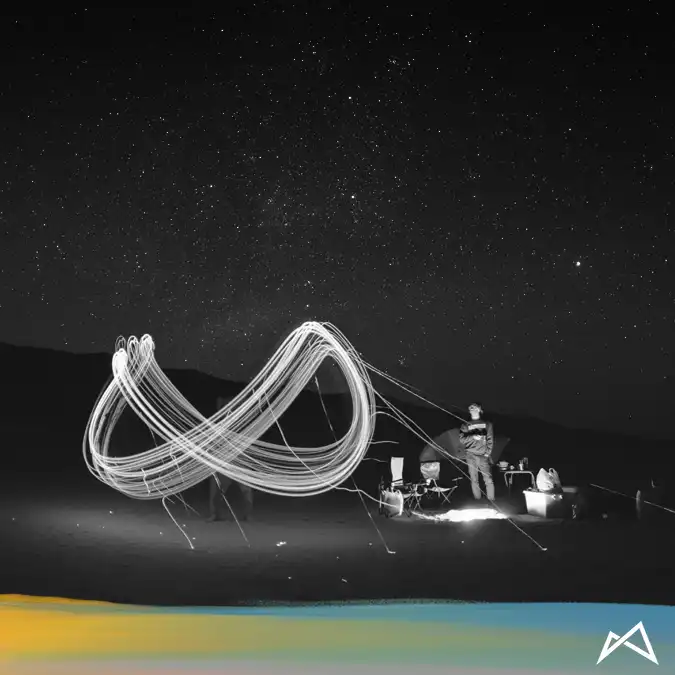 long exposure capture image