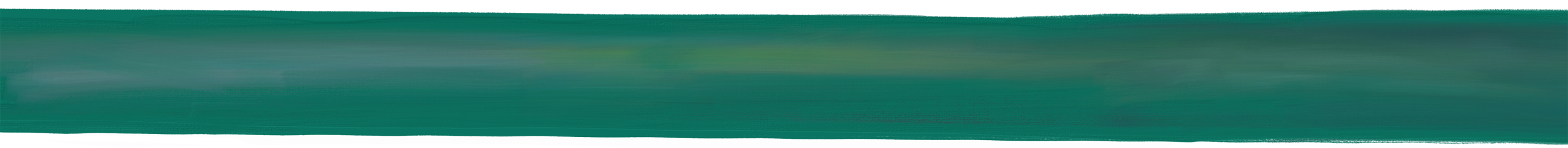 green painted stripe