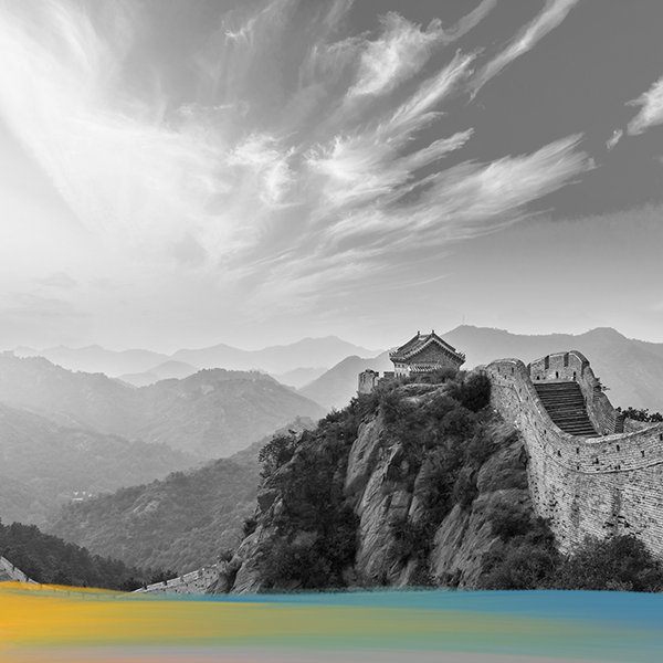The Great Wall of China on a mountain side - Aladdin Enterprise Case Study